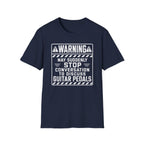 Warning May Suddenly Stop To Discuss Guitar Pedals T-Shirt