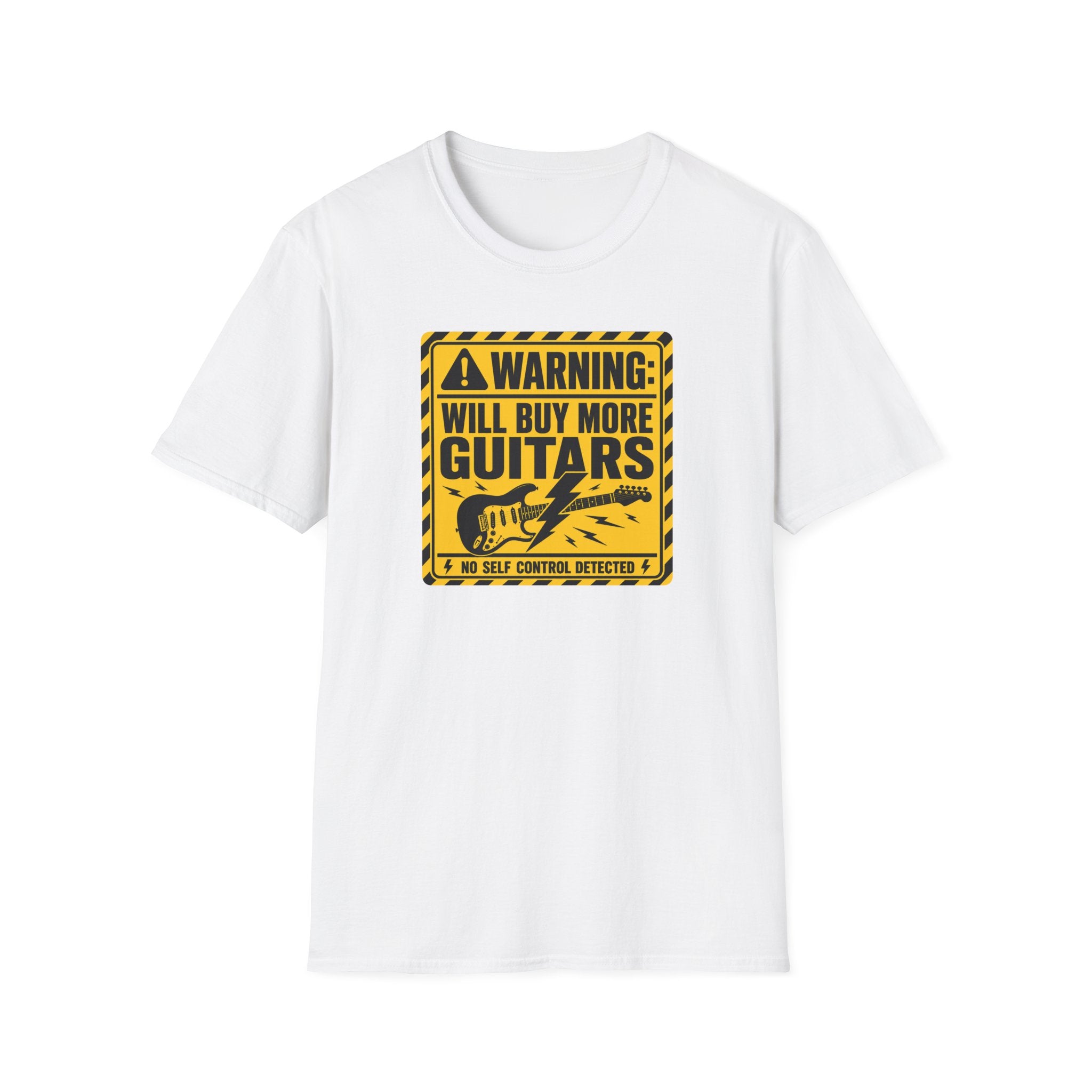 Warning Will Buy More Guitars T-Shirt
