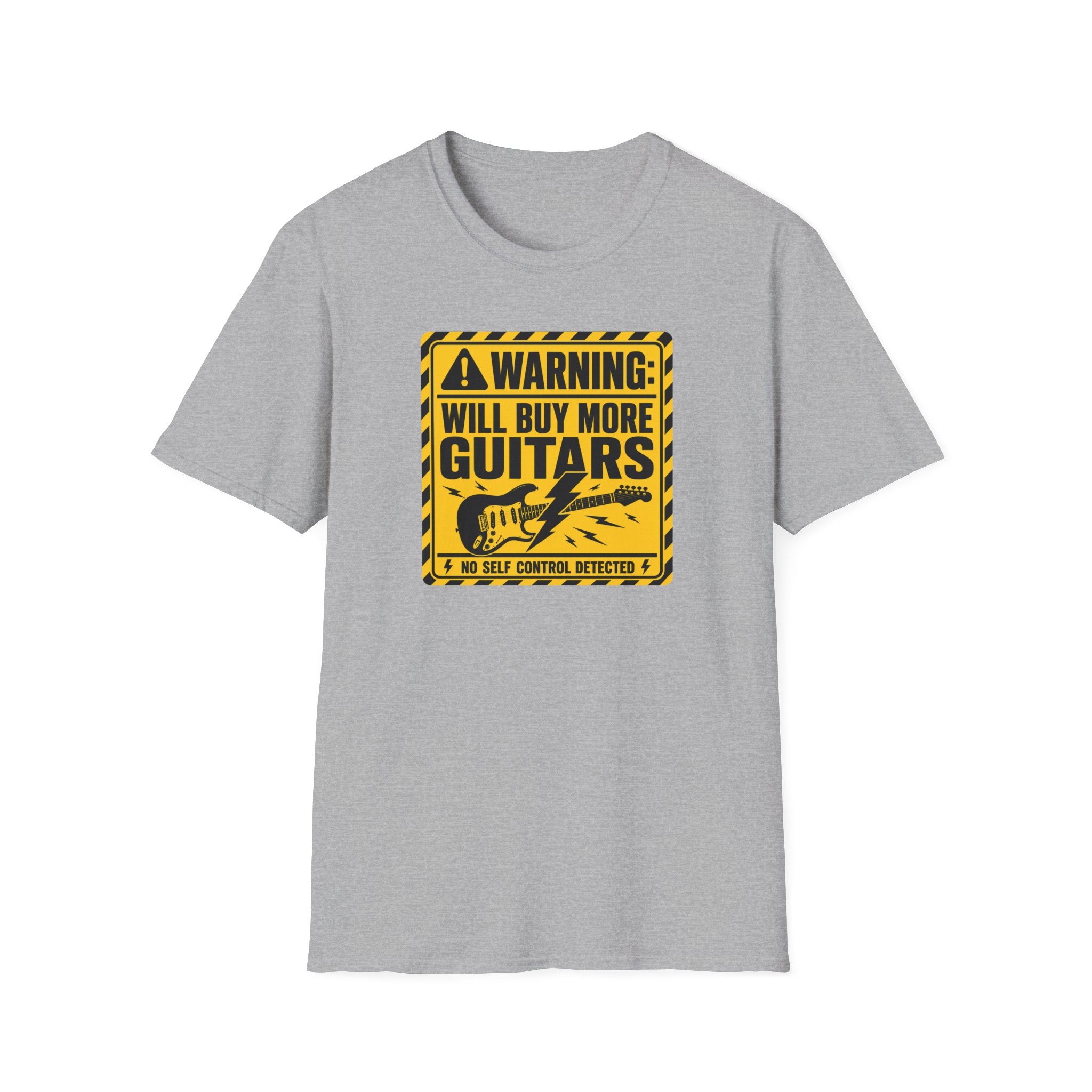 Warning Will Buy More Guitars T-Shirt