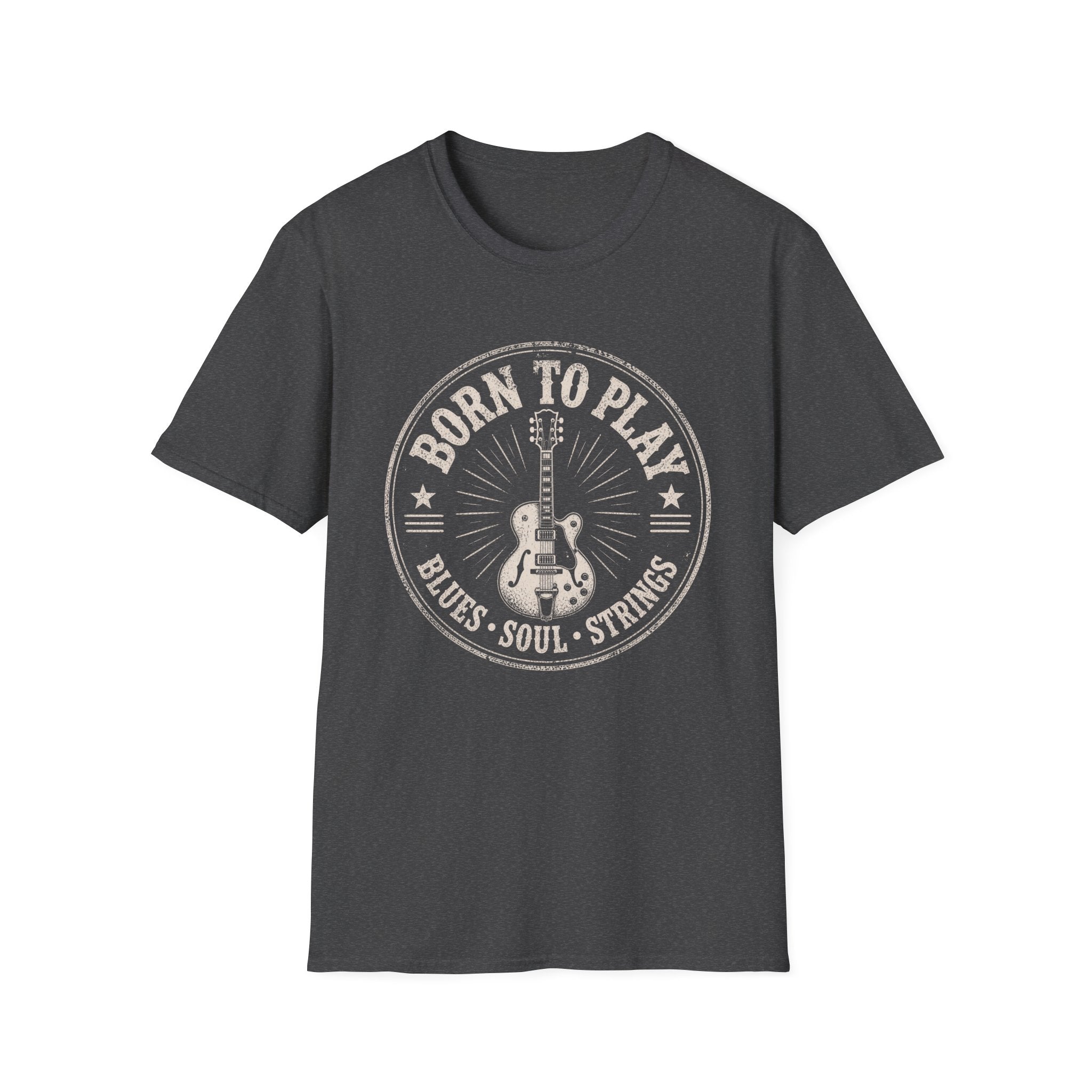 Born To Play Blues Soul Strings T-Shirt
