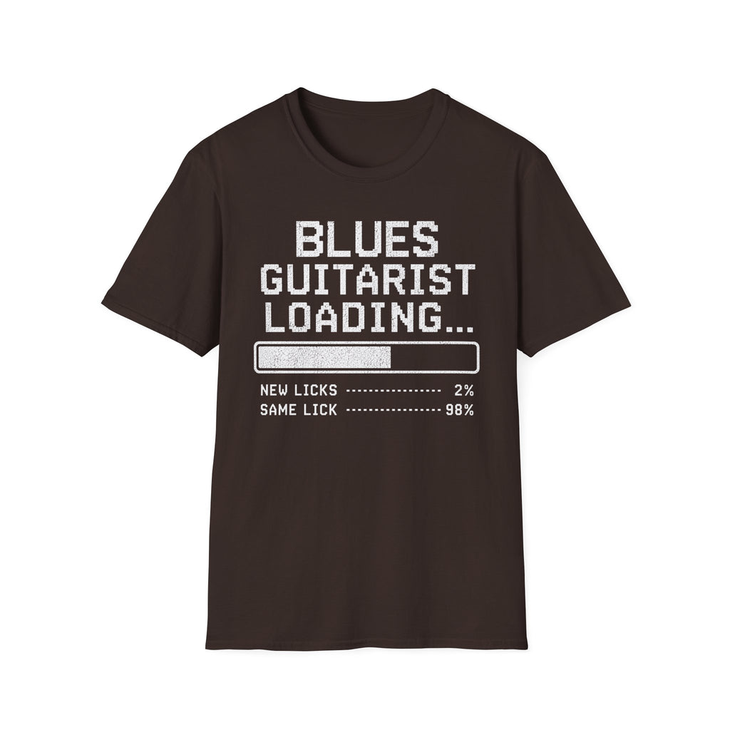 Blues Guitarist Loading T-Shirt