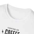 Running On Coffee Bad Decisions Guitar Riffs T-Shirt
