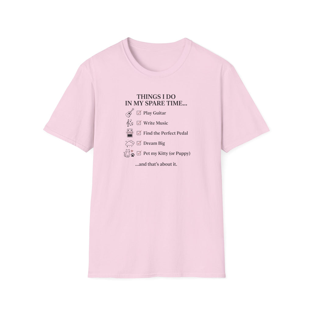 Things I Do In My Spare Time T-Shirt