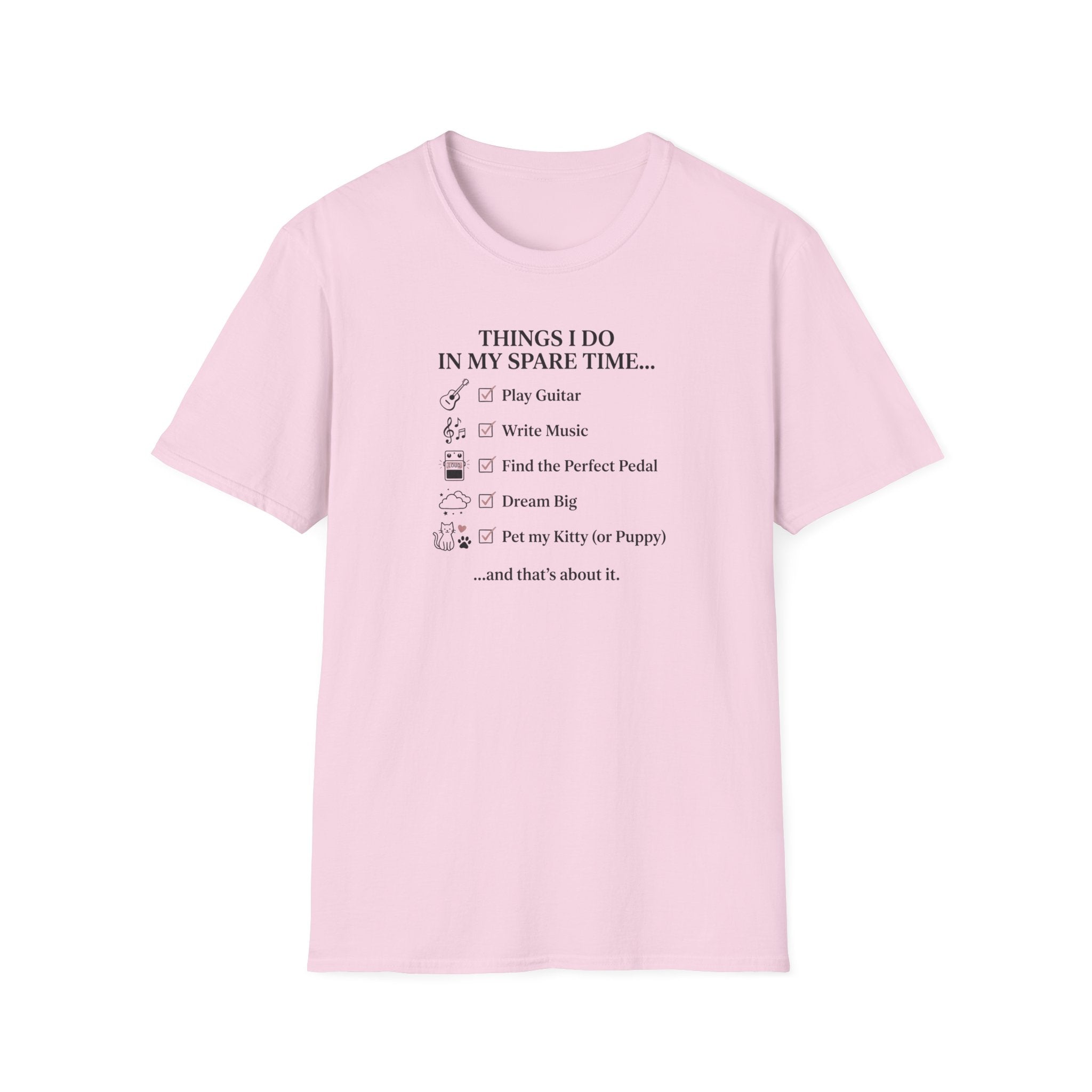 Things I Do In My Spare Time T-Shirt