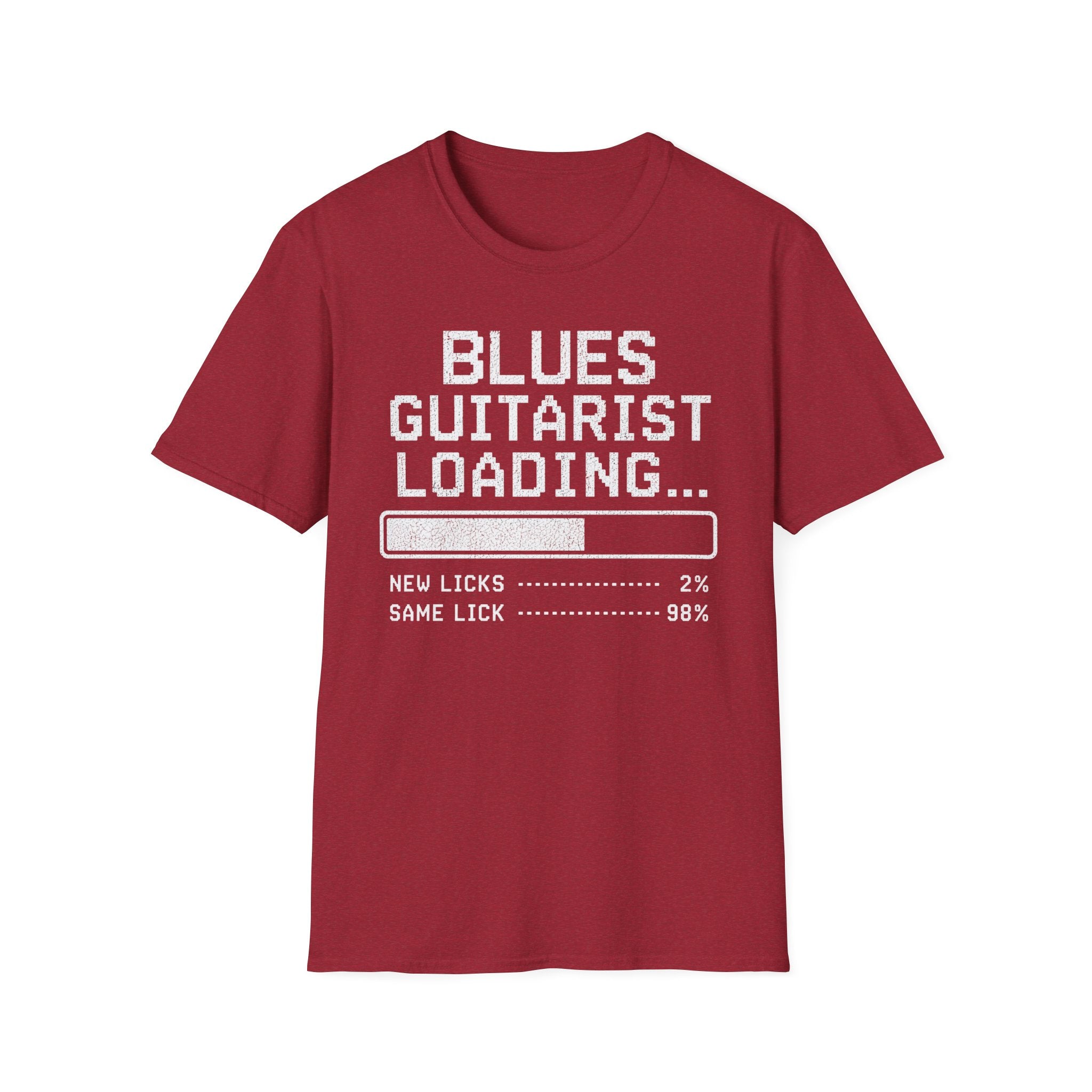 Blues Guitarist Loading T-Shirt