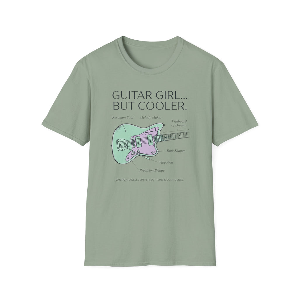 Guitar Girl But Cooler T-Shirt