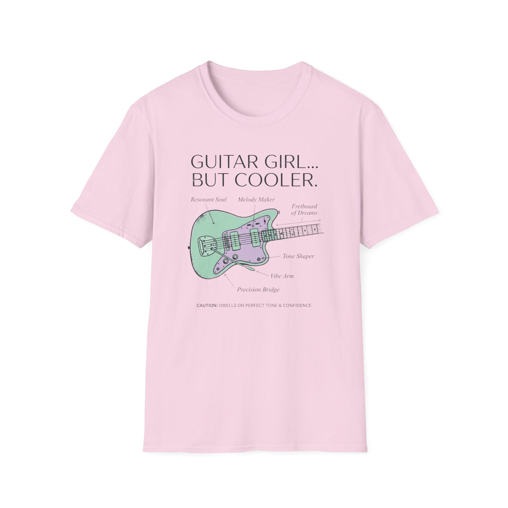 Guitar Girl But Cooler T-Shirt