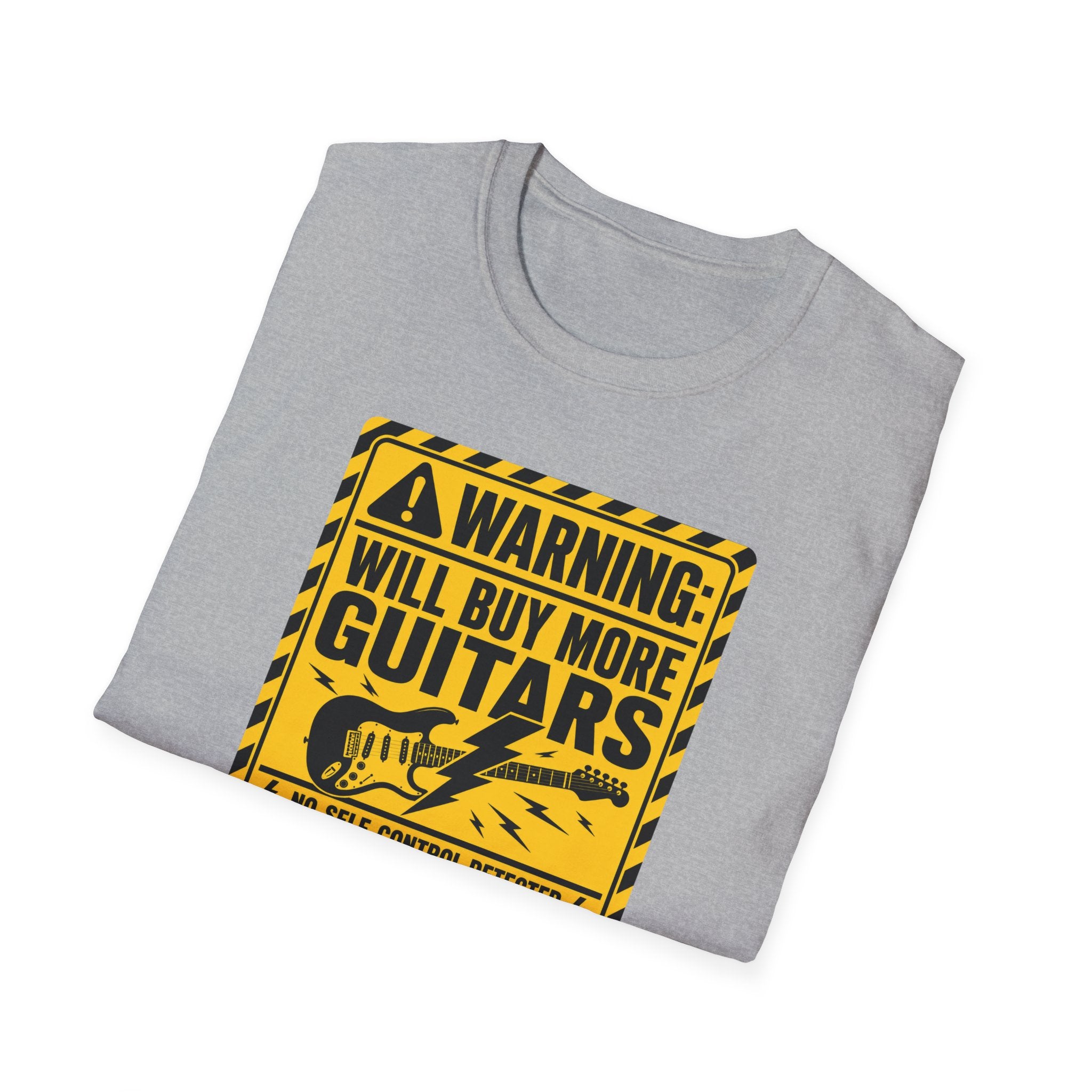 Warning Will Buy More Guitars T-Shirt