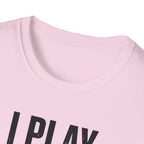 I Play Guitar Because Screaming In Public Is Frowned Upon T-Shirt