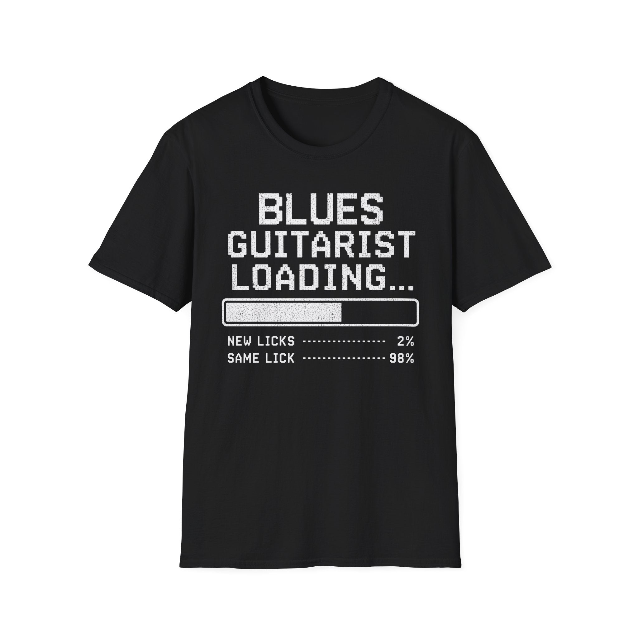 Blues Guitarist Loading T-Shirt