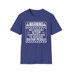 Warning May Suddenly Stop To Discuss Guitar Pedals T-Shirt