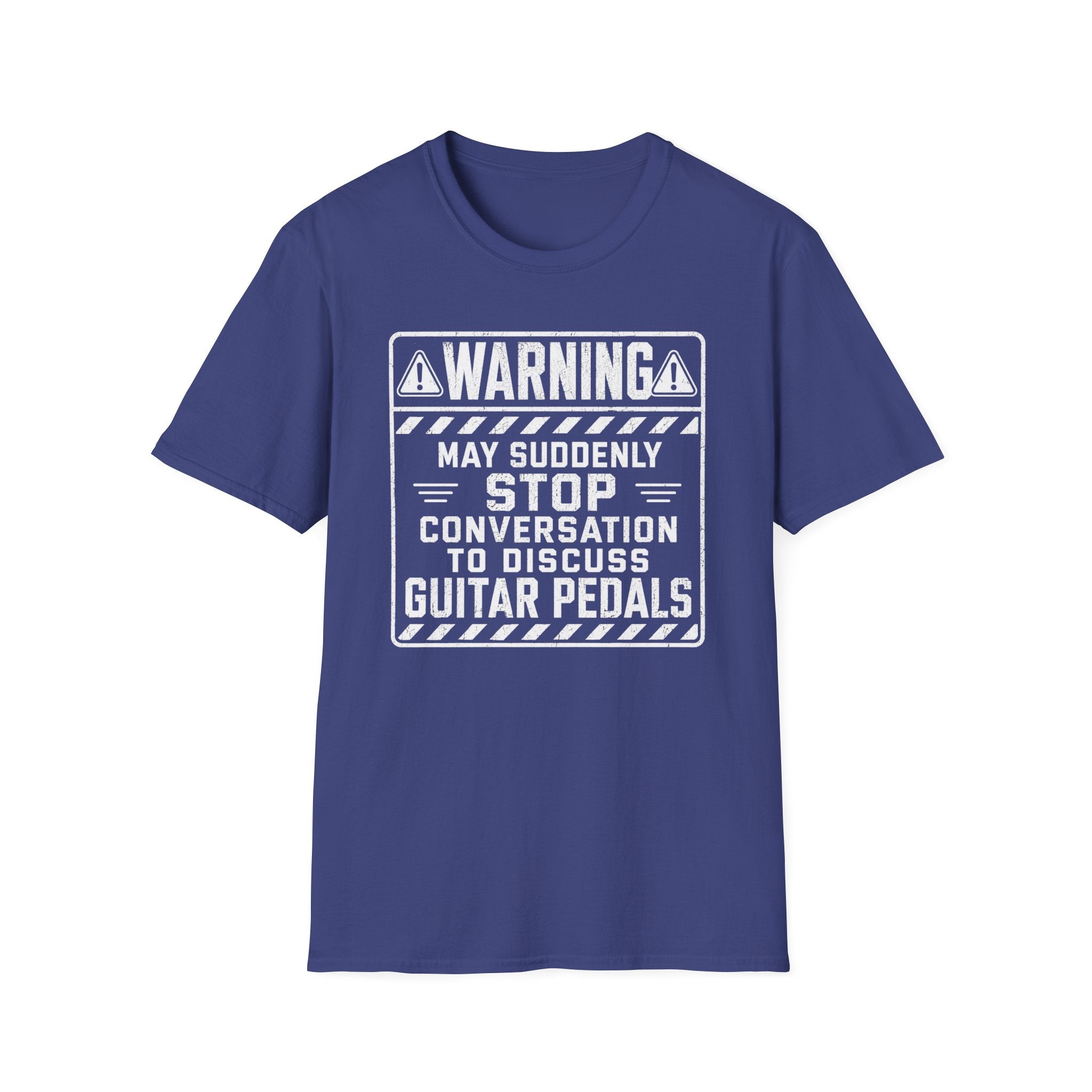 Warning May Suddenly Stop To Discuss Guitar Pedals T-Shirt