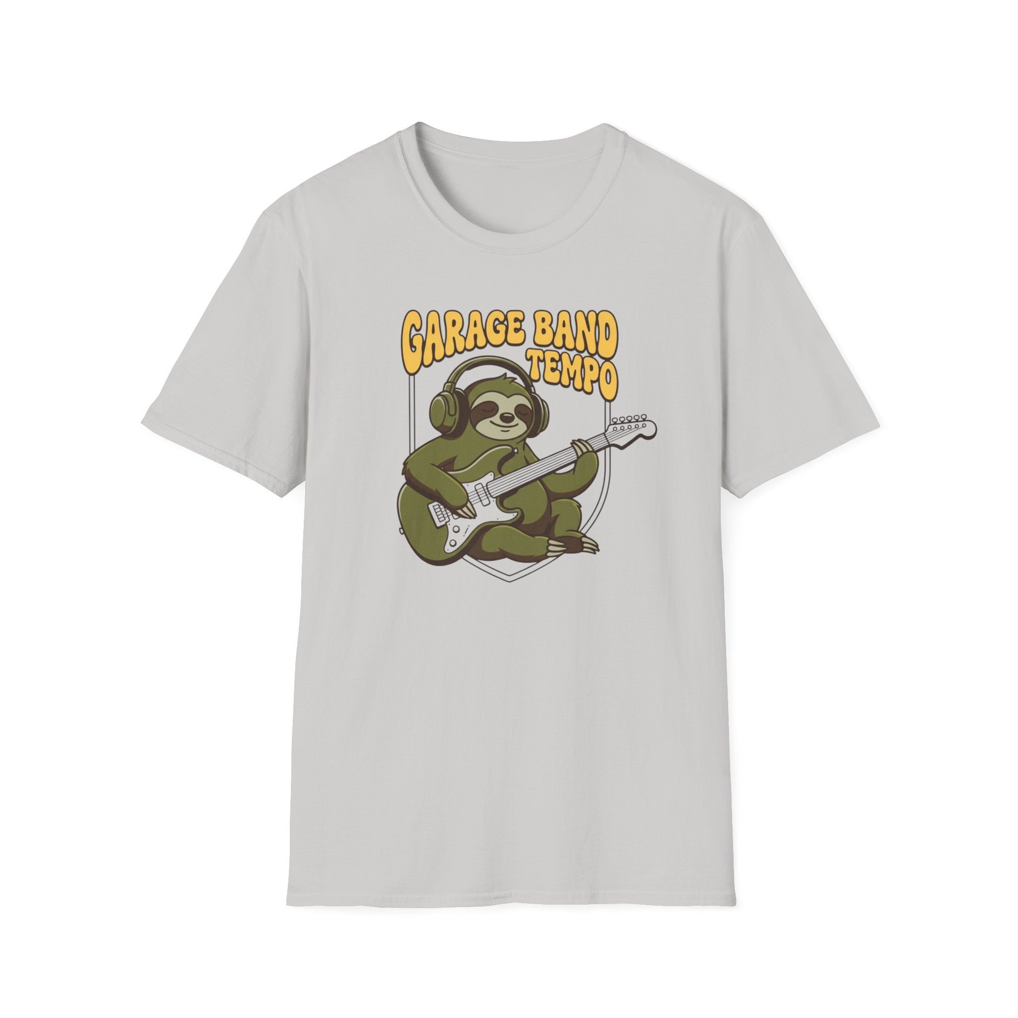 Sloth Garage Band Tempo T-Shirt