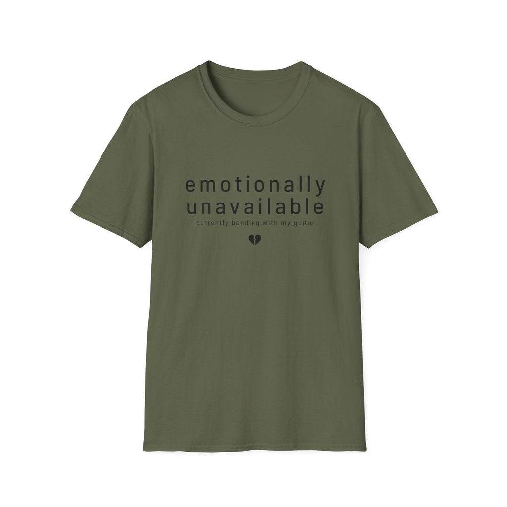 Emotionally Available Bonding With My Guitar T-Shirt