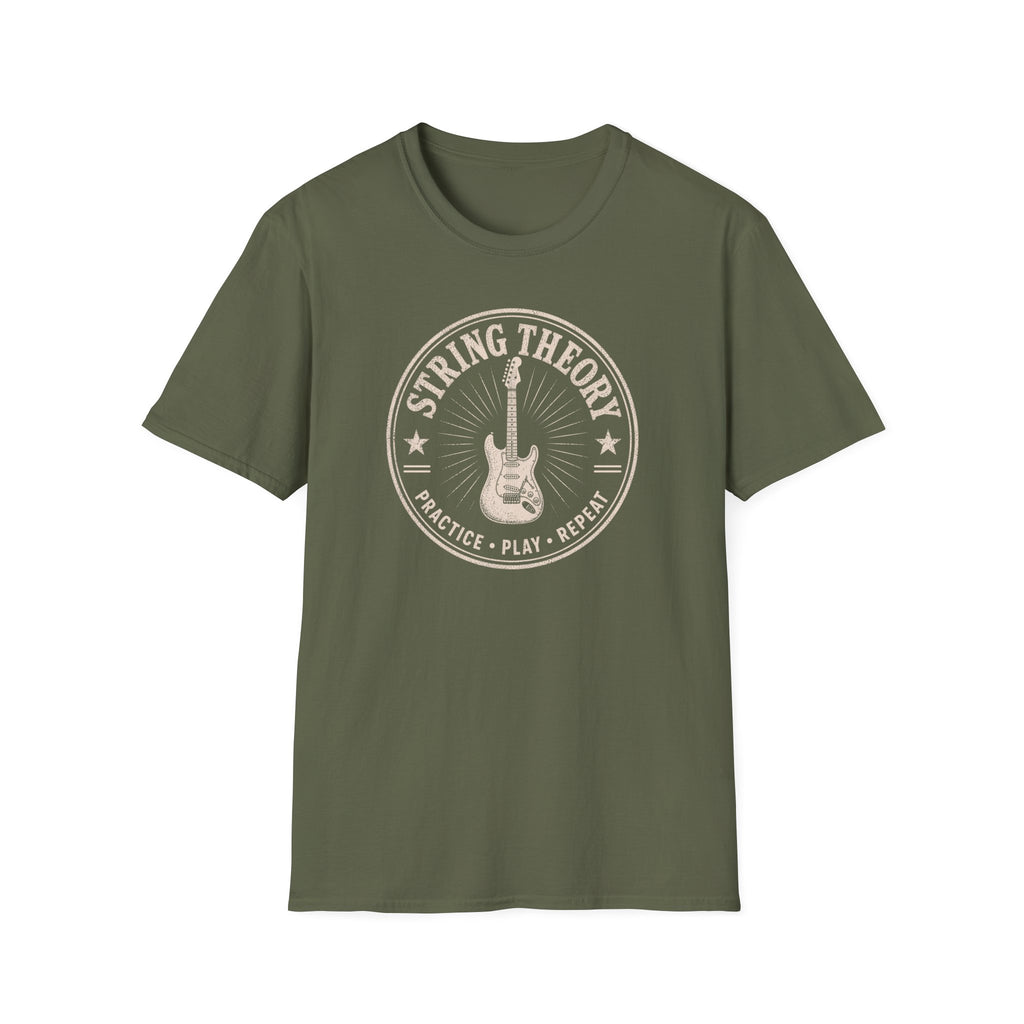 String Theory Practice Play Repeat T-Shirt