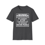 Warning May Suddenly Stop To Discuss Guitar Pedals T-Shirt