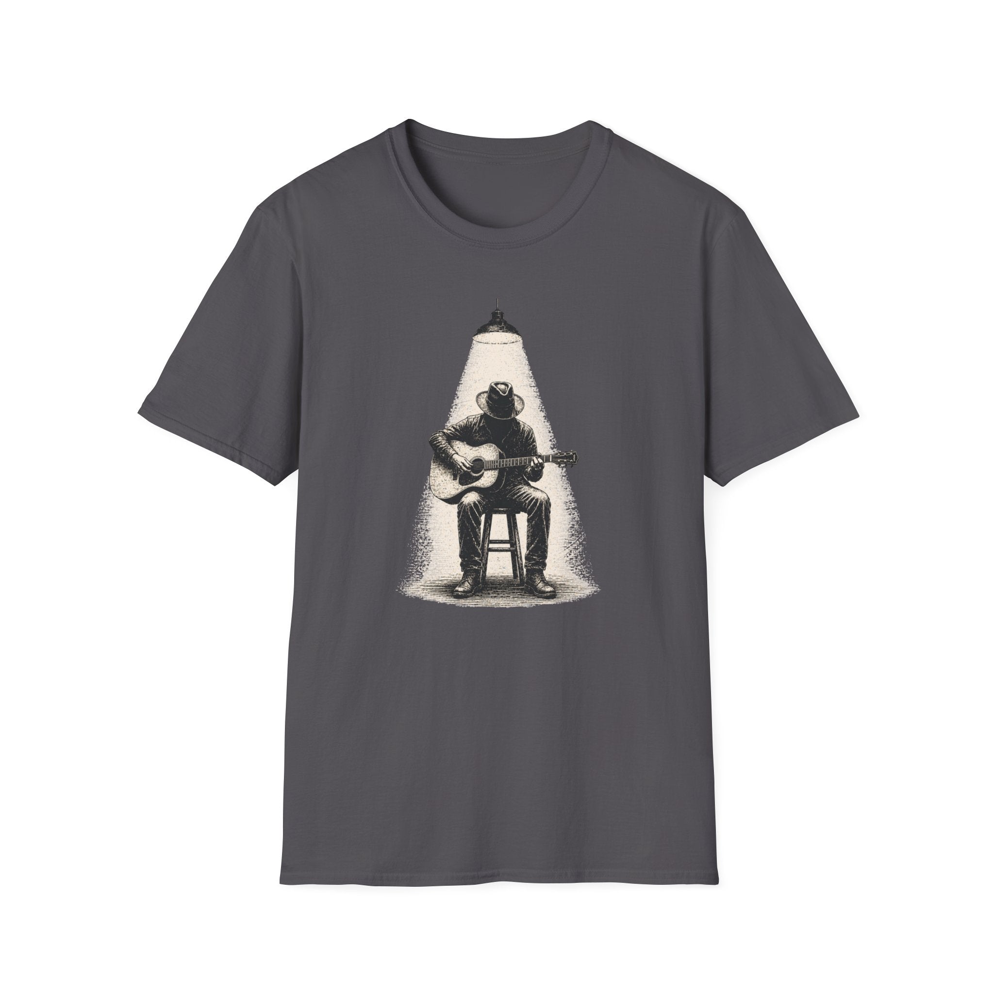 Blues Player In Spot Light T-Shirt