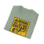 Warning Will Buy More Guitars T-Shirt