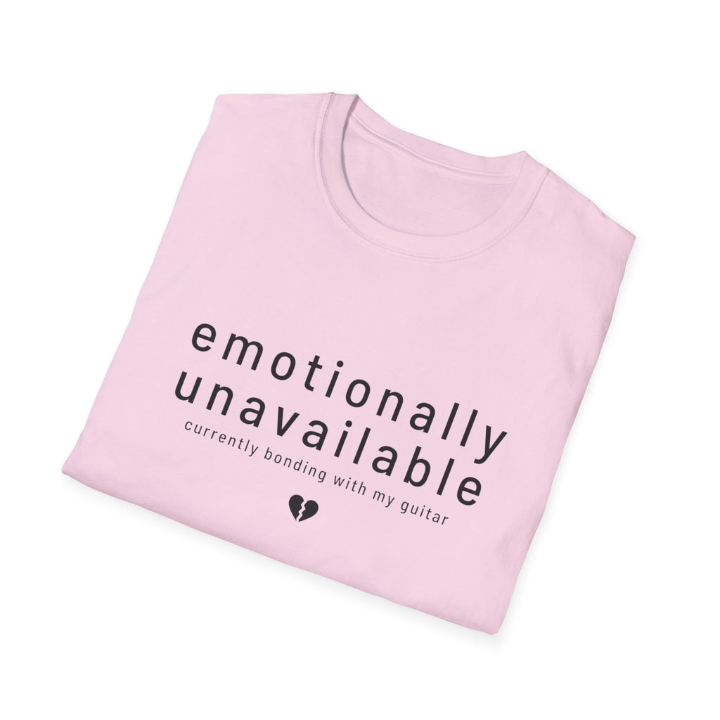 Emotionally Available Bonding With My Guitar T-Shirt