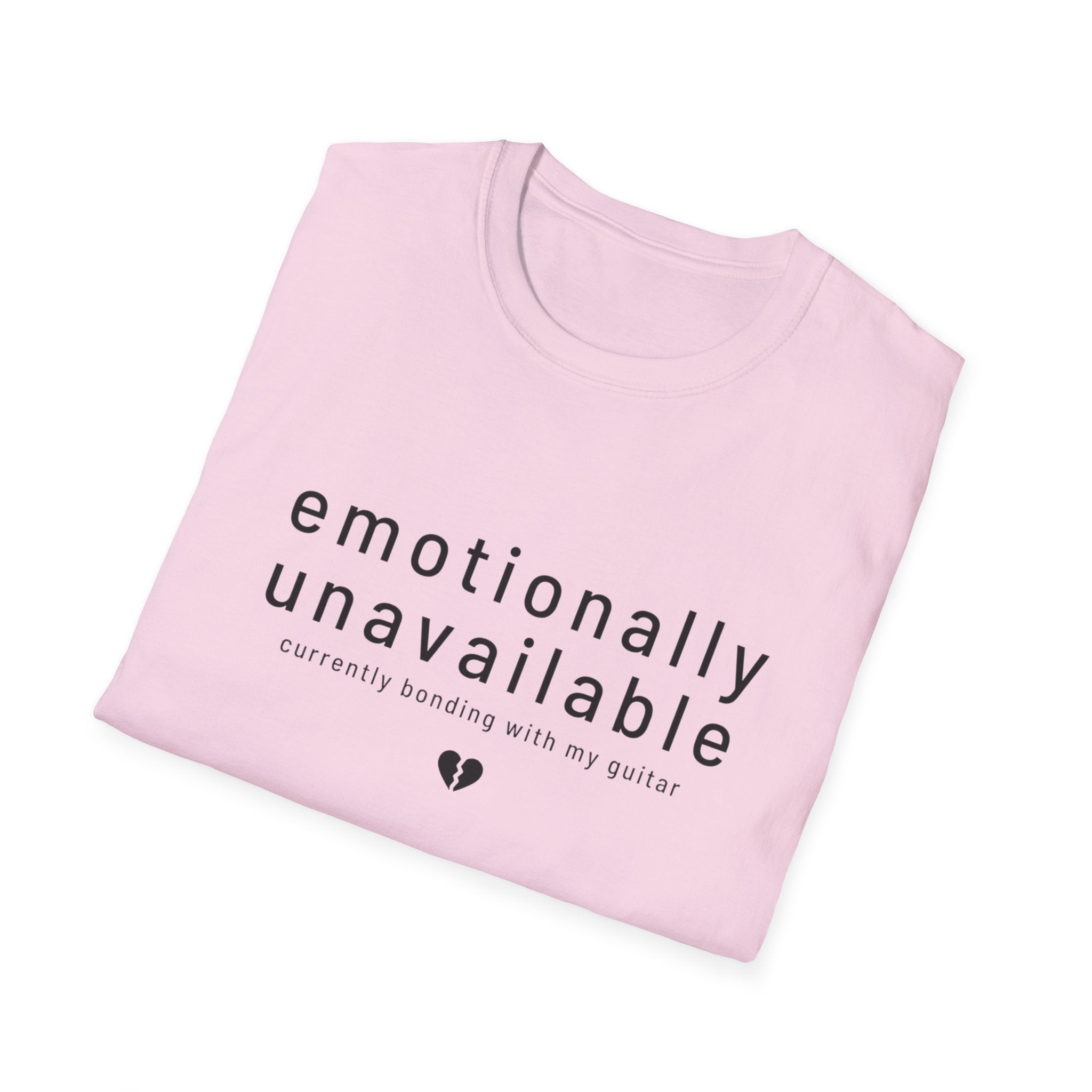 Emotionally Available Bonding With My Guitar T-Shirt