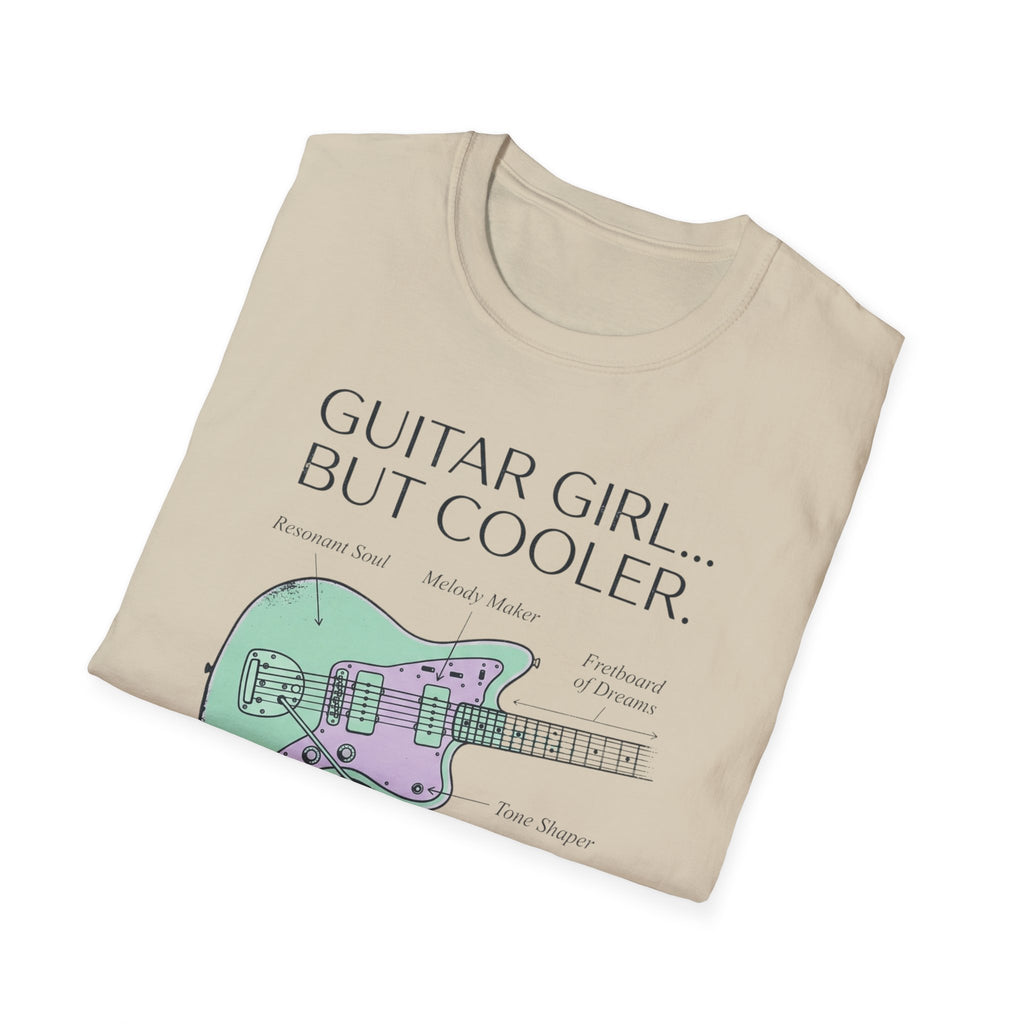 Guitar Girl But Cooler T-Shirt
