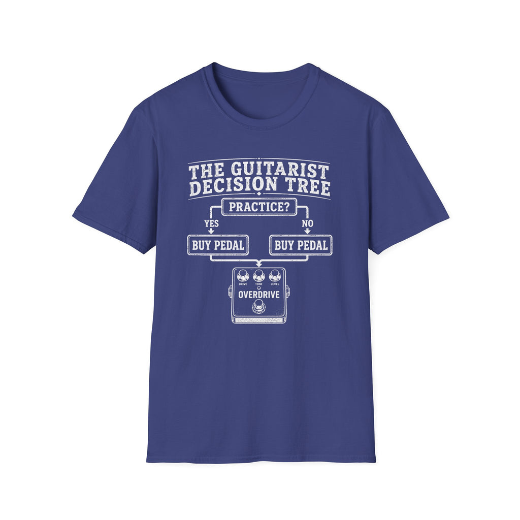 The Guitarist Decision Tree T-Shirt