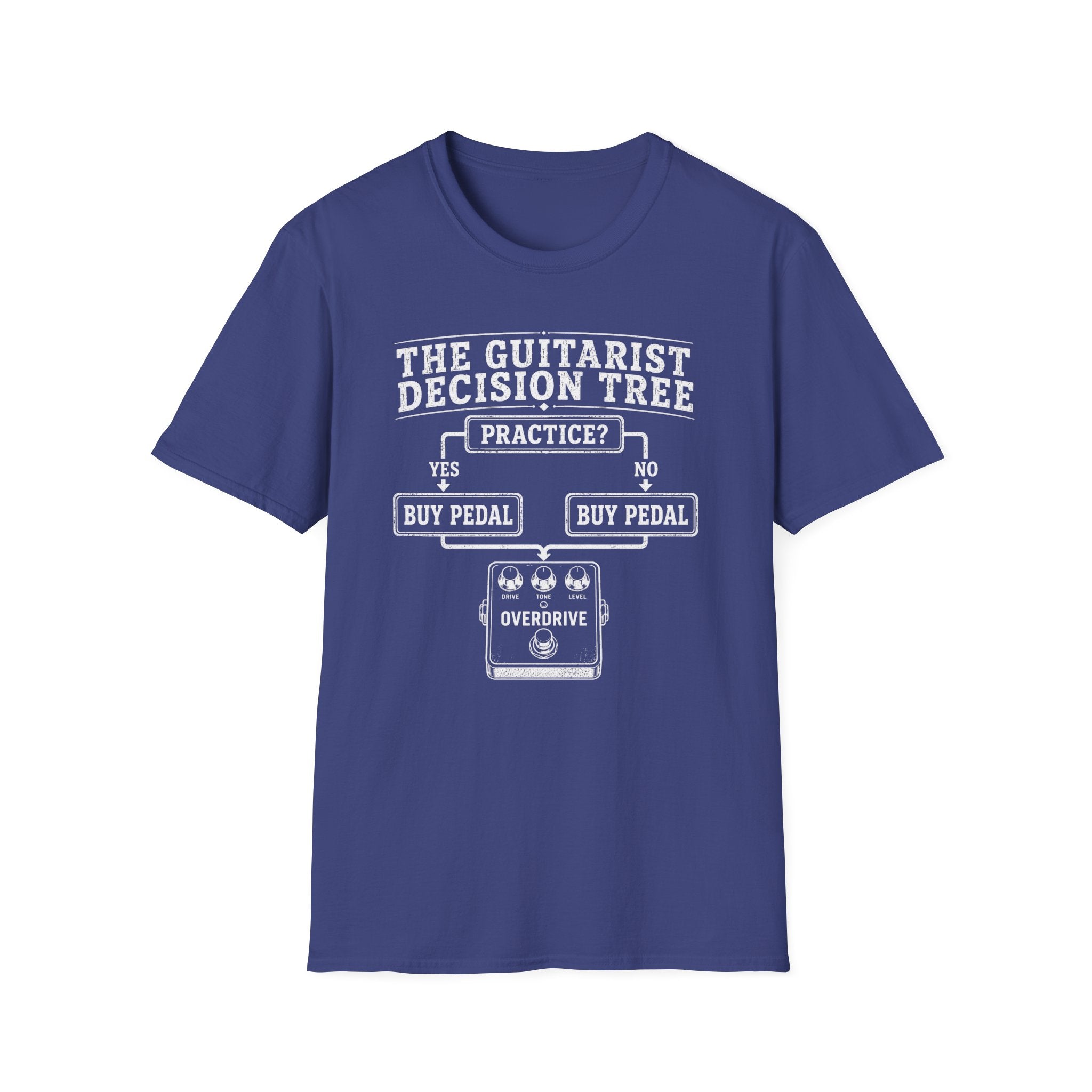 The Guitarist Decision Tree T-Shirt