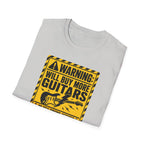 Warning Will Buy More Guitars T-Shirt