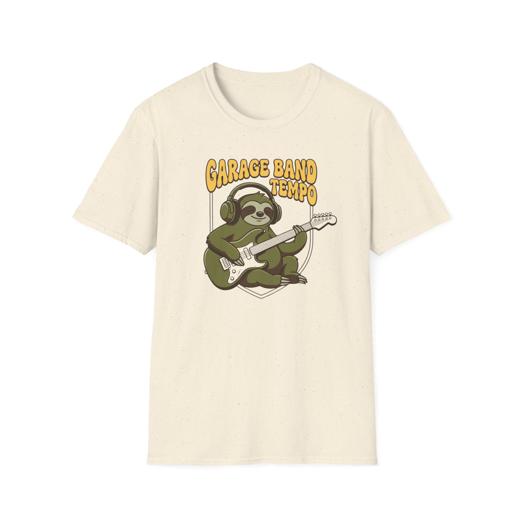 Sloth Garage Band Tempo T-Shirt