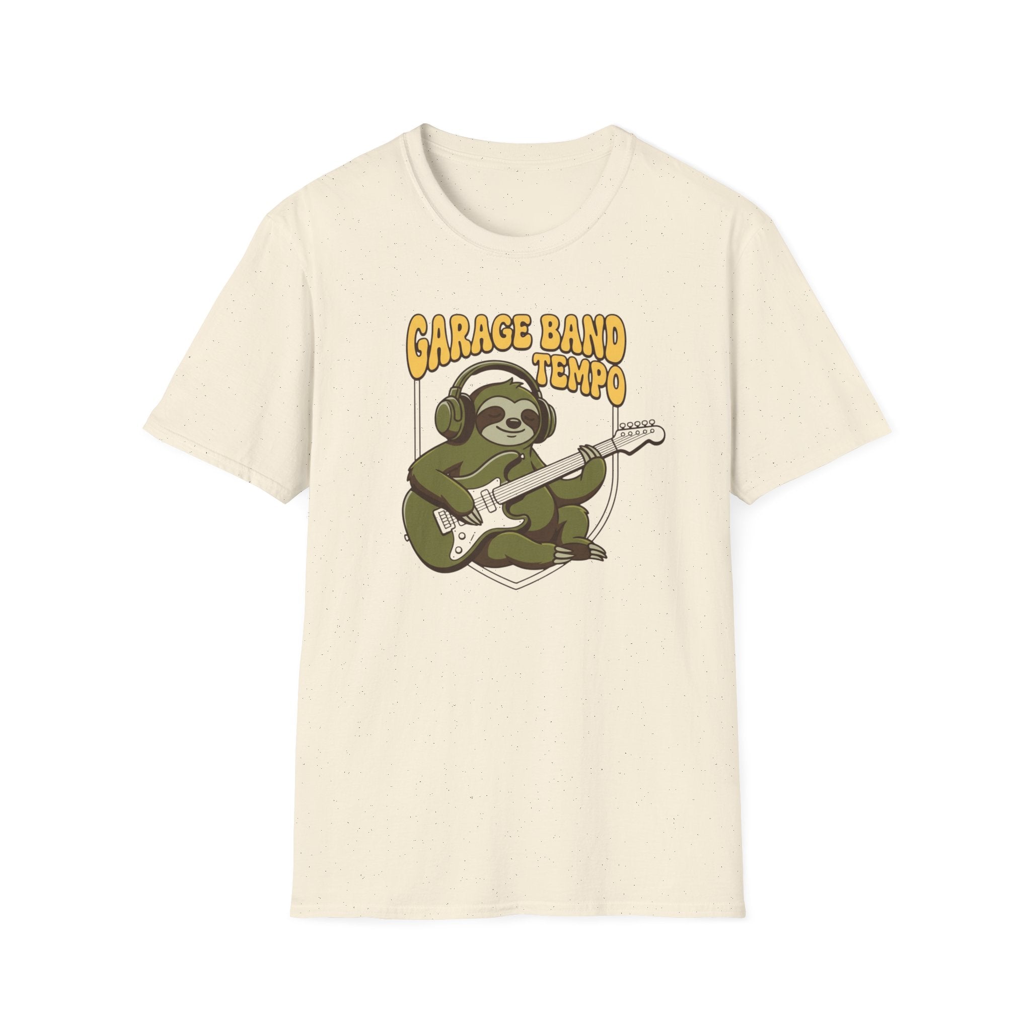 Sloth Garage Band Tempo T-Shirt
