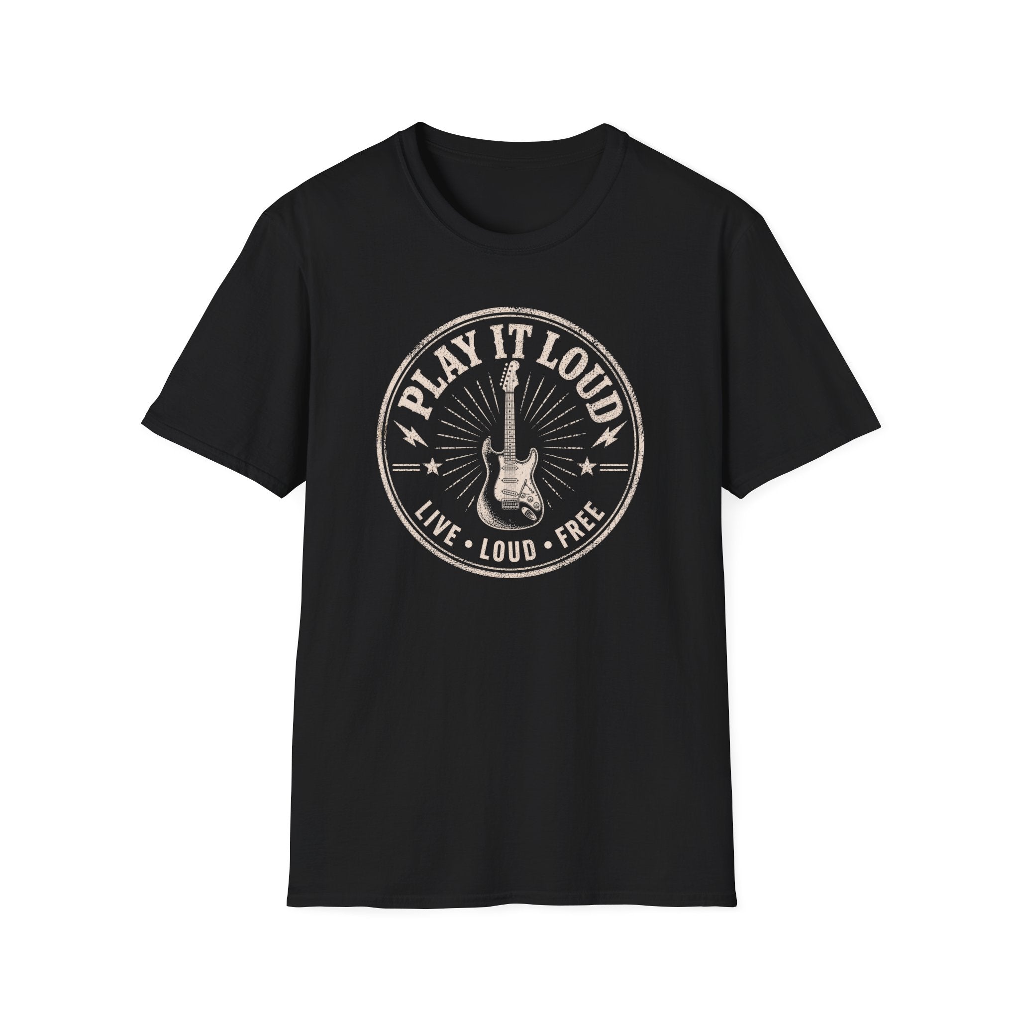 Play It Loud Live Loud Free T-Shirt
