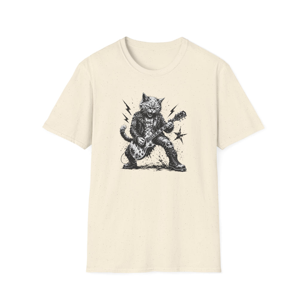 Punk Rock Cat T-Shirt