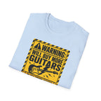 Warning Will Buy More Guitars T-Shirt
