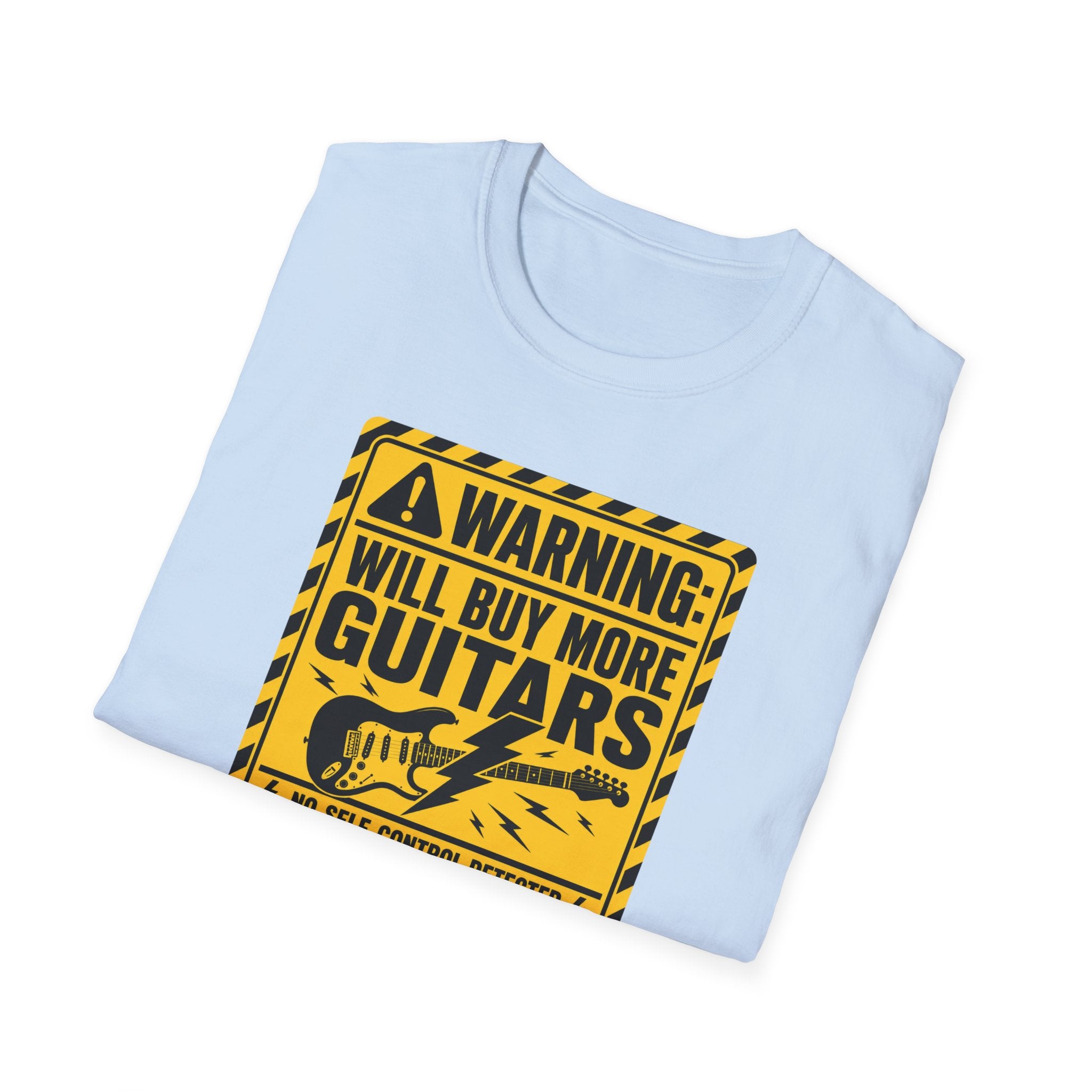 Warning Will Buy More Guitars T-Shirt