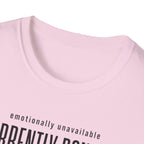 Emotionally Available Currently Bonding With My Guitar T-Shirt