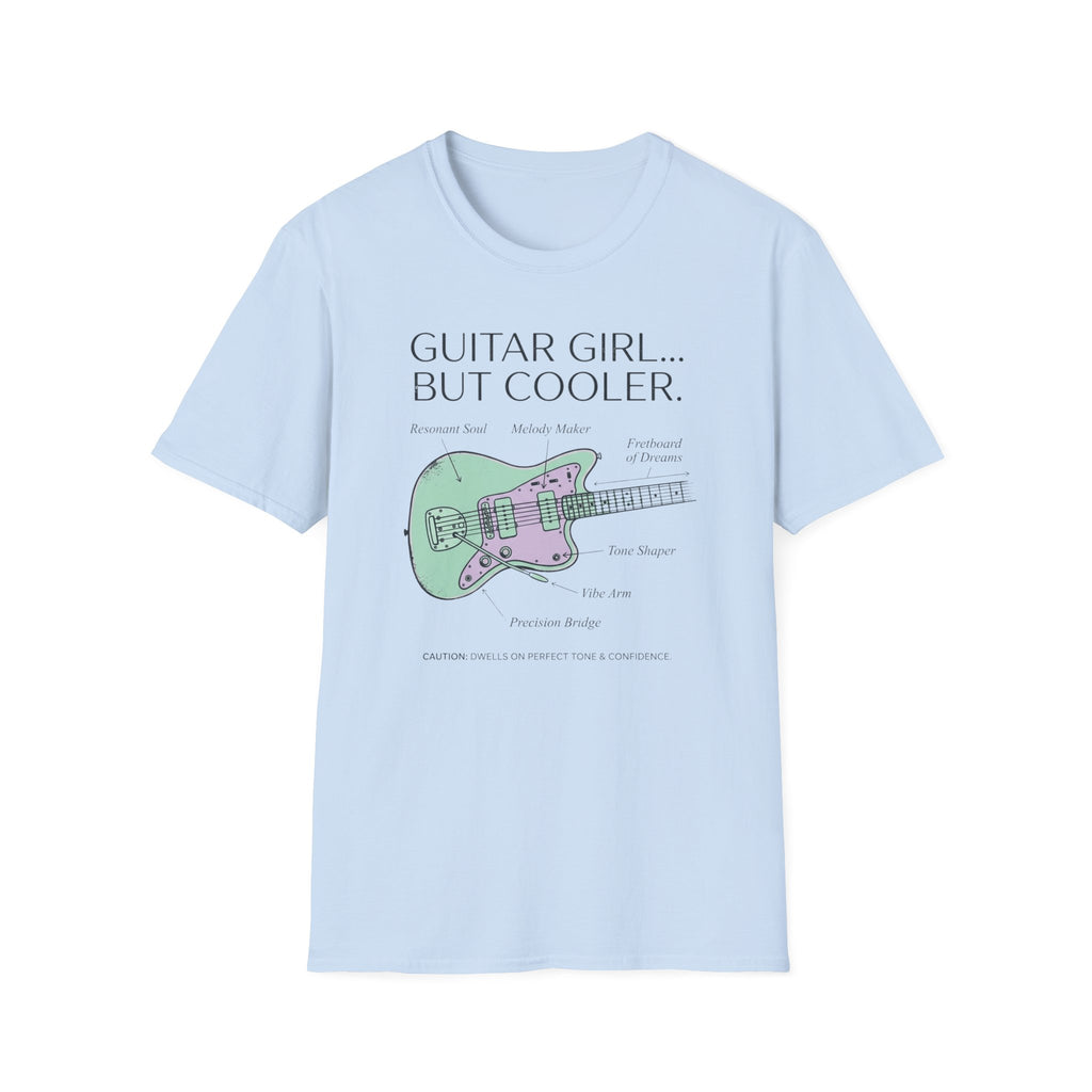 Guitar Girl But Cooler T-Shirt