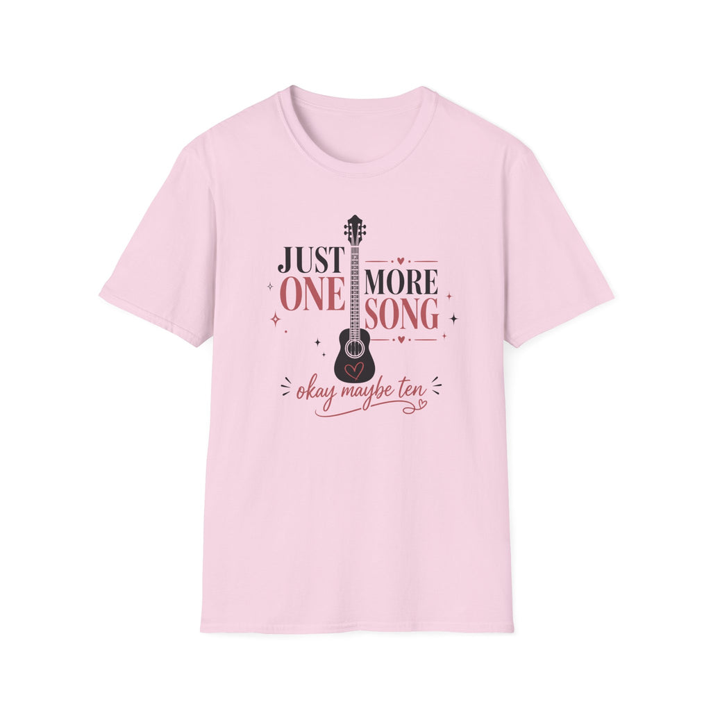 Just One More Song Girl T-Shirt