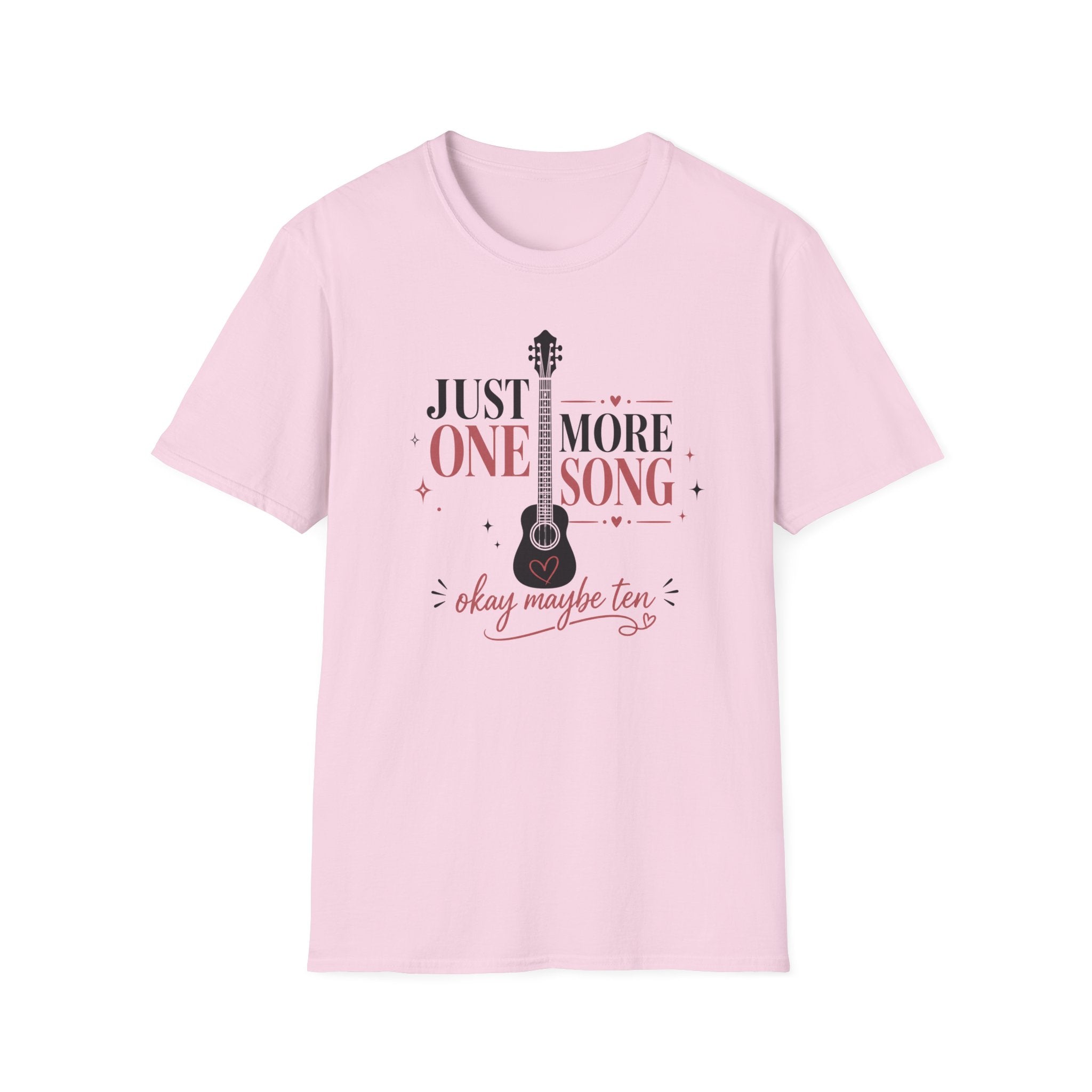 Just One More Song Girl T-Shirt