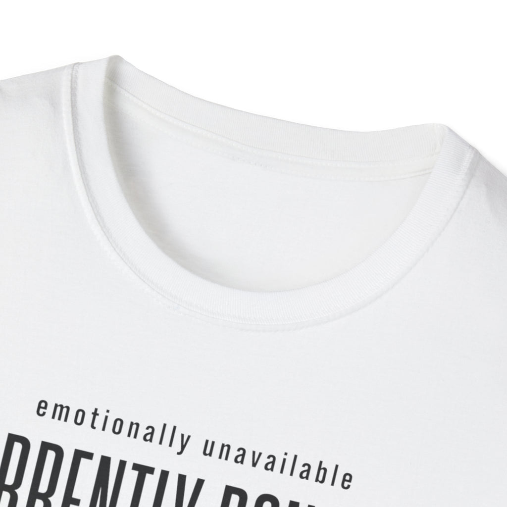 Emotionally Available Currently Bonding With My Guitar T-Shirt