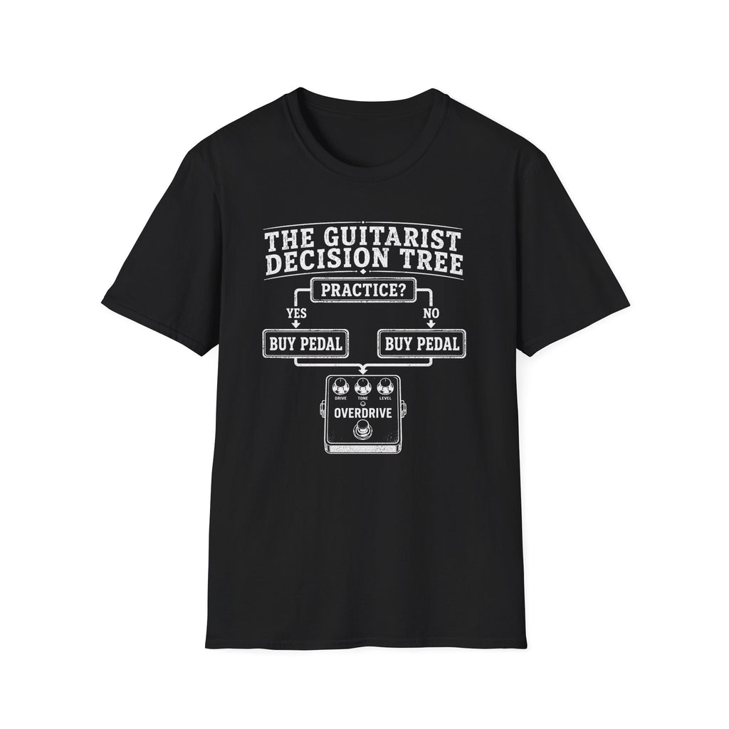 The Guitarist Decision Tree T-Shirt