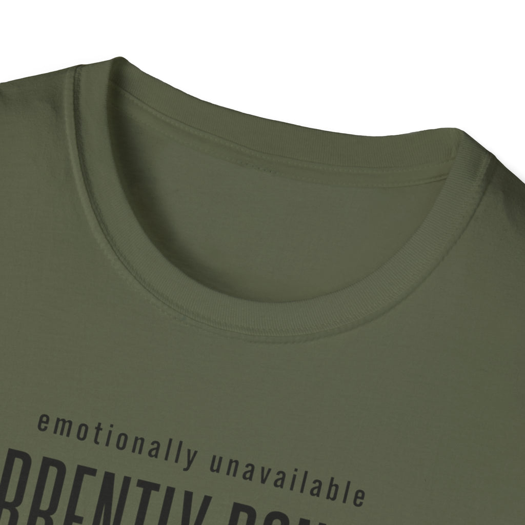 Emotionally Available Currently Bonding With My Guitar T-Shirt