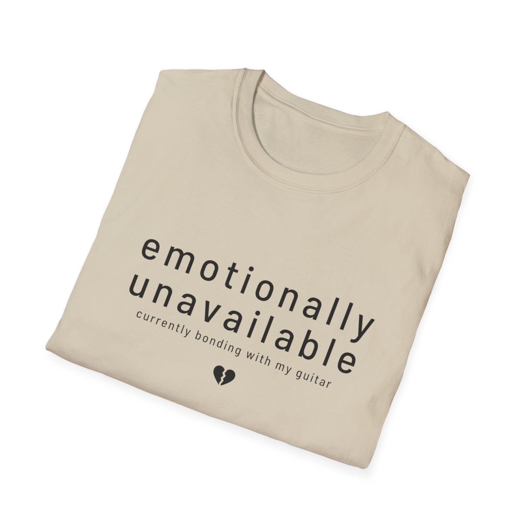 Emotionally Available Bonding With My Guitar T-Shirt