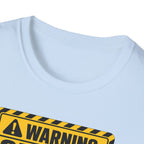 Warning Guitar Player At Work T-Shirt