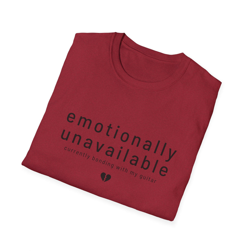 Emotionally Available Bonding With My Guitar T-Shirt