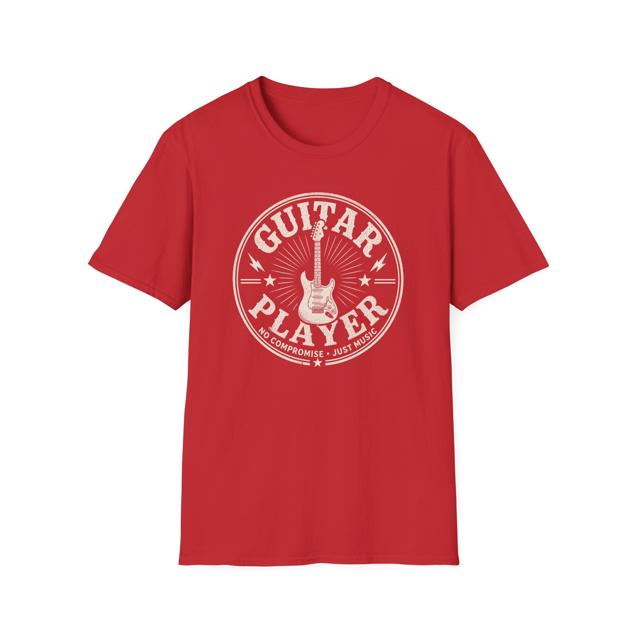 Guitar Player No Compromise Just Music T-Shirt