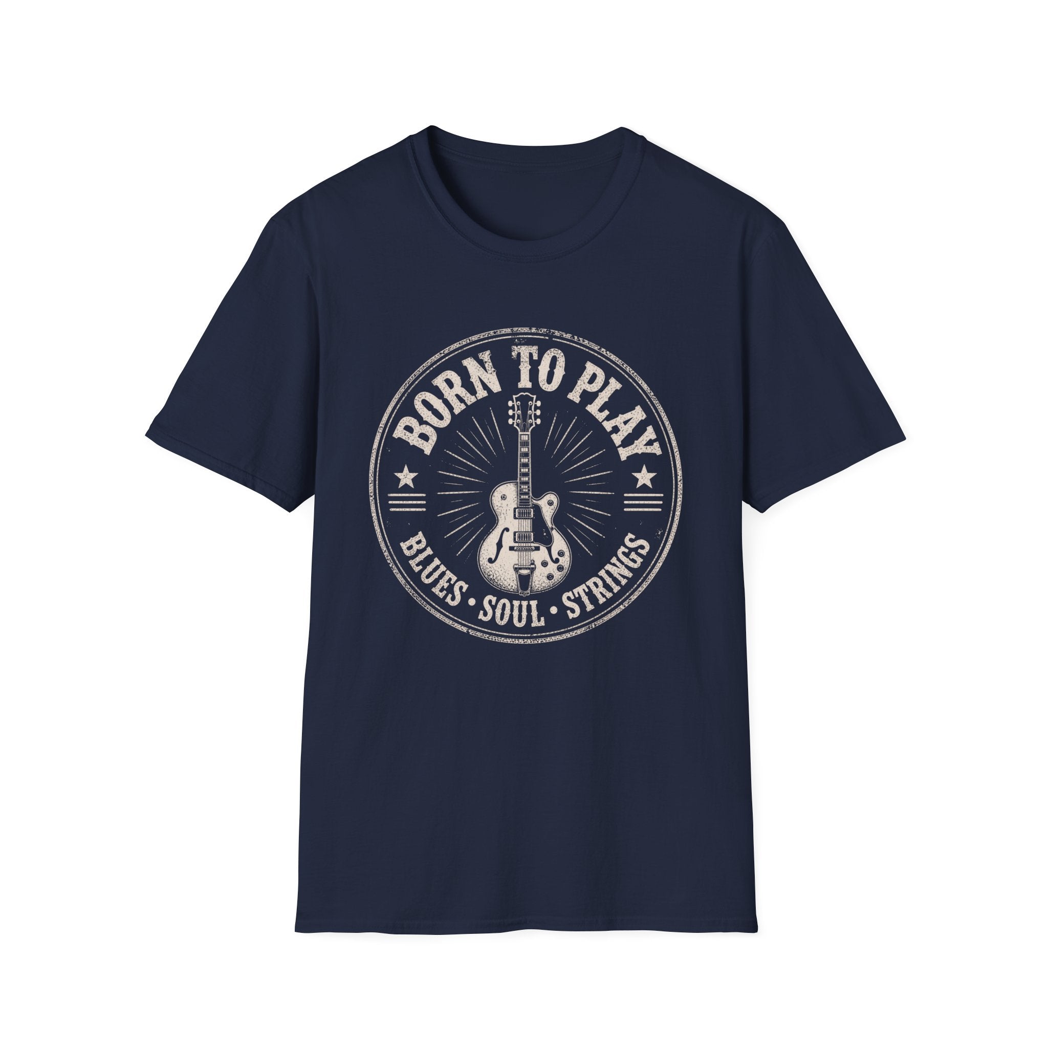 Born To Play Blues Soul Strings T-Shirt