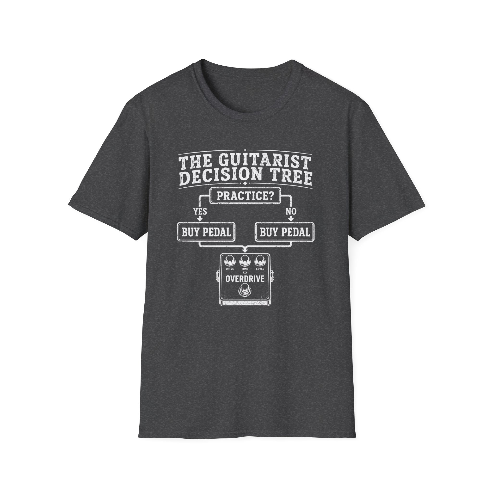 The Guitarist Decision Tree T-Shirt