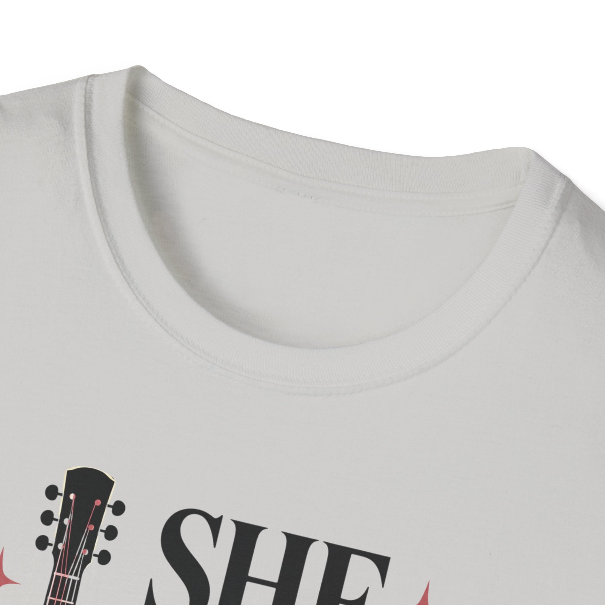 She Plays Guitar And She Plays It Loud T-Shirt