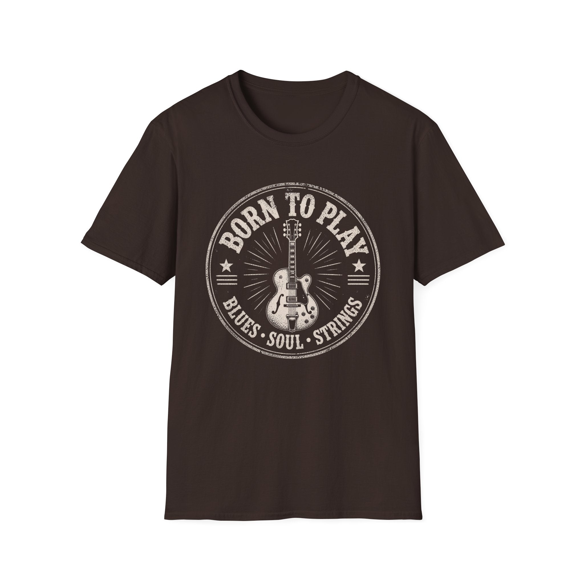 Born To Play Blues Soul Strings T-Shirt