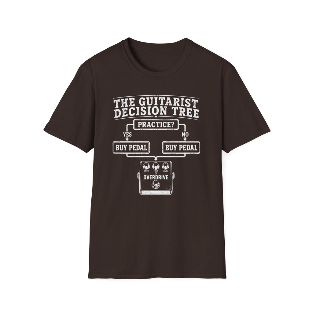 The Guitarist Decision Tree T-Shirt